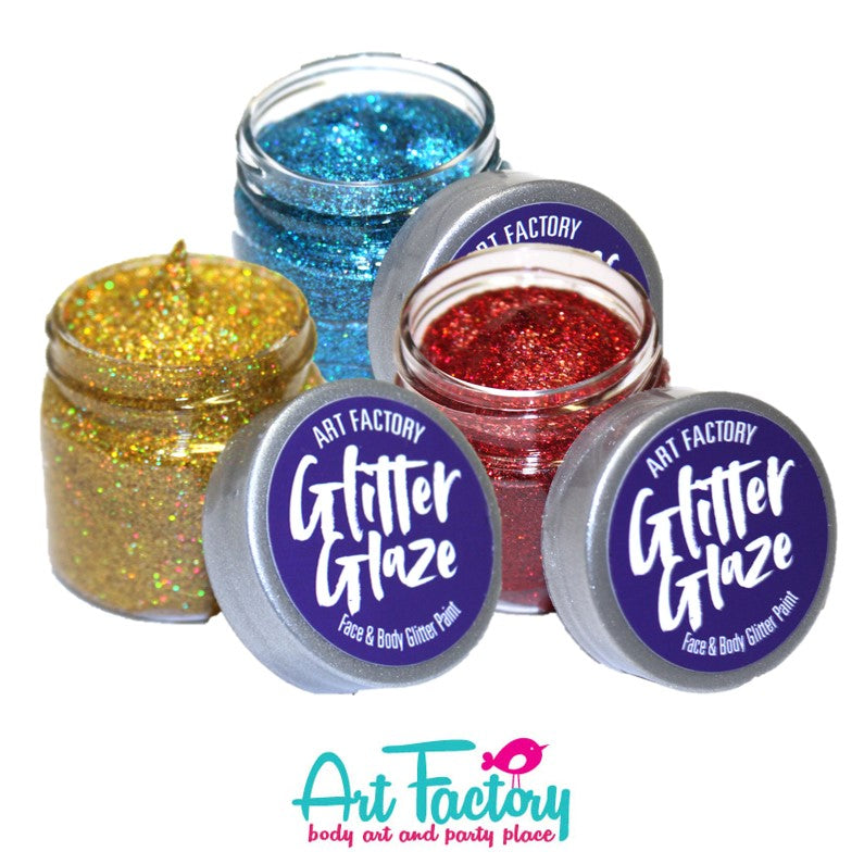 Glitter Glaze Face and Body Glitter Paint by the Art Factory