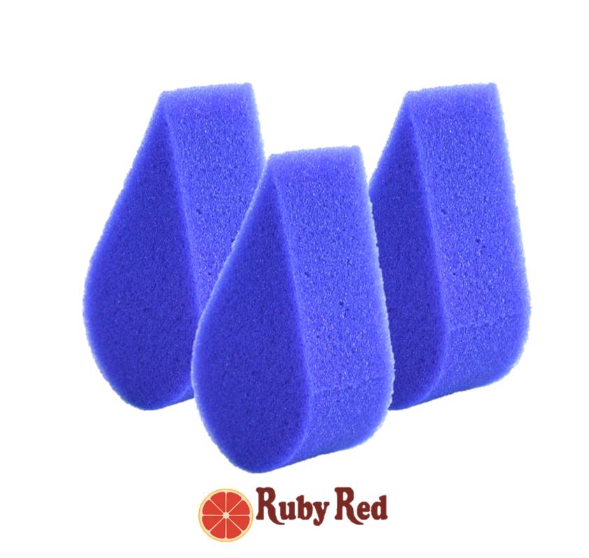 Ruby Red Face Painting Sponges