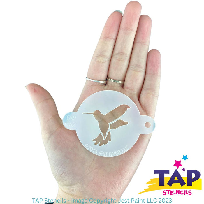 TAP 062 Face Painting Stencil - Humming Bird