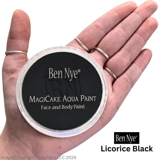 BenNye | MagiCake Face Paint - Licorice Black .77oz/ 22gr