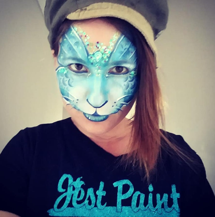 TAP 060 Face Painting Stencil - Mermaid Scales