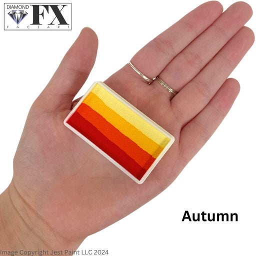 DFX Face Paint Rainbow Cake - Small Autumn (RS30-112)  Approx. 14ml / .47 Fl oz    #43