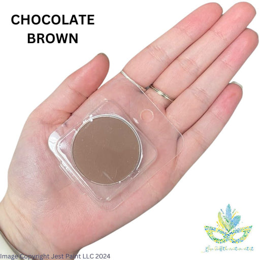 Color Me Pro Face Painting Powder by Elisa Griffith | Matte Chocolate Brown (3.5 gr)