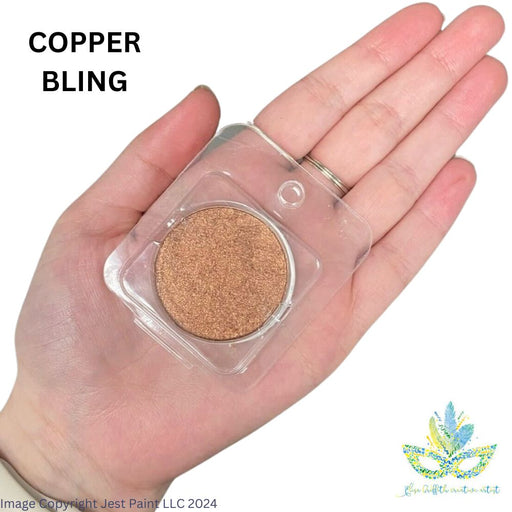Color Me Pro Face Painting Powder by Elisa Griffith | Metallic Copper Bling (3.5 gr)