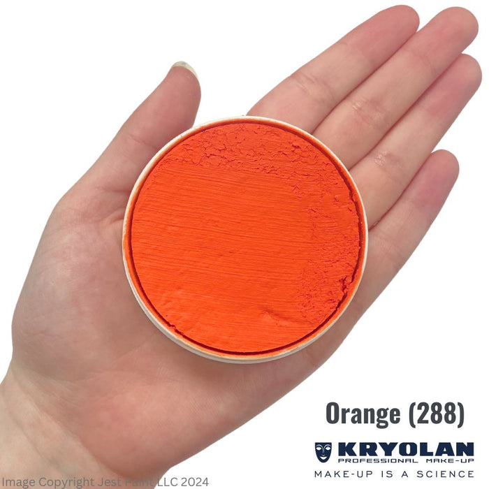 Kryolan Face Paint  Aquacolor - 288 (Orange) - 30ml