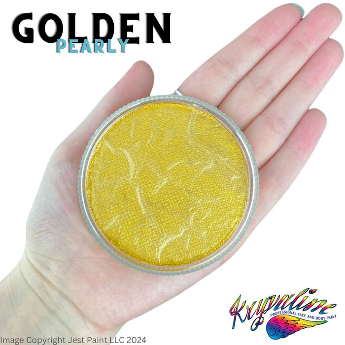 Kryvaline Face Paint (Creamy line) - Pearly Golden 30gr