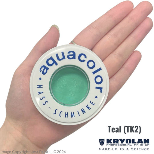 Kryolan Face Paint  Aquacolor - TK2 / TURKIS 2 (Teal) - 30ml
