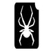 Art Factory | Glitter Tattoo Stencil - (162) Black Widow Spider - 5 Pack - #154