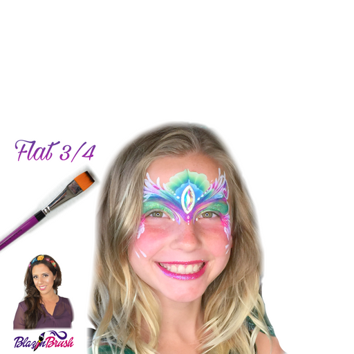 Blazin Face Painting Brushes by Marcela Bustamante - First Collection