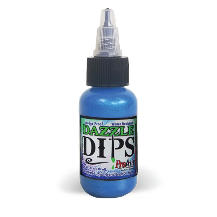 DIPS Water Proof Face Paint Blue - 1fl oz