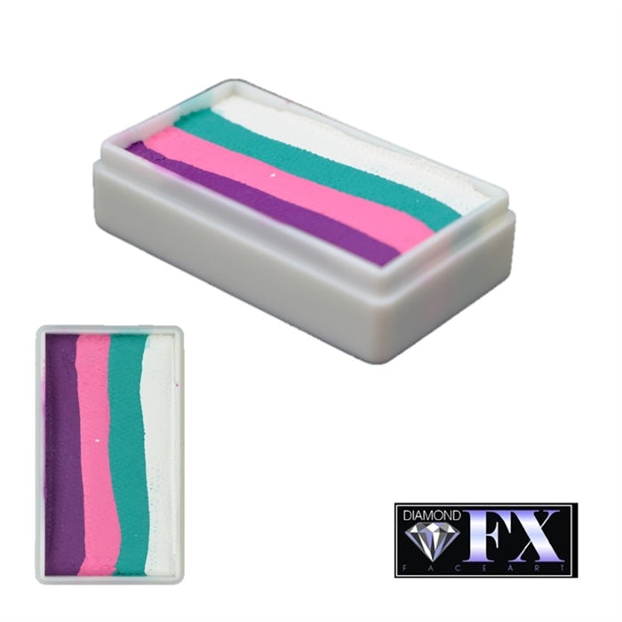 DFX Face Paint Rainbow Cake - Small Twisted Pastels (RS30-33)  Approx. 14ml / 28gr  #33