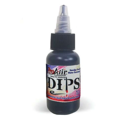 DIPS Water Proof Face Paint Black - 1fl oz
