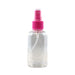 Spray Bottle - Atomiser Water Bottle with PINK Light Misting Spray Cap - 2oz