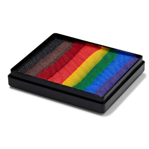 Global Body Art Face Paint |Rainbow Cake - New Pride Flag 50gr (Magnetized)