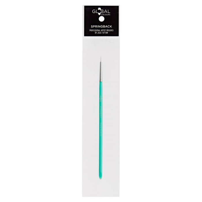 Global Colours | Face Painting Brush - Springback Brush by Julie Tattam - Round #1