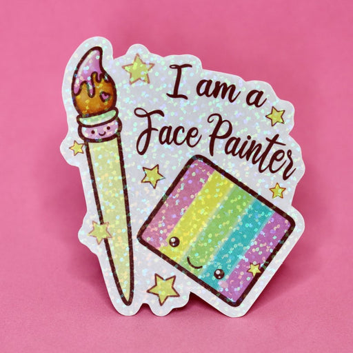 Lodie Up Holographic Sticker | I Am a Face Painter