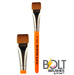 BOLT Face Painting Brushes by Jest Paint - NEW Pointed Handle - 3/4" Stroke