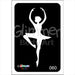 Glimmer Body Art |  Triple Layer Glitter Tattoo Stencils - 5 Pack - Ballerina - #60