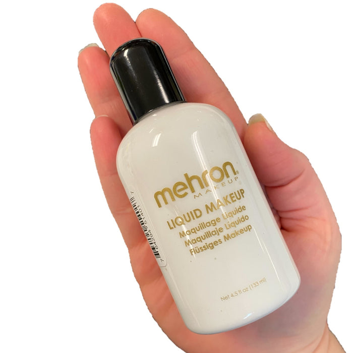 Mehron | Water Based Liquid Makeup - White - 4.5 oz