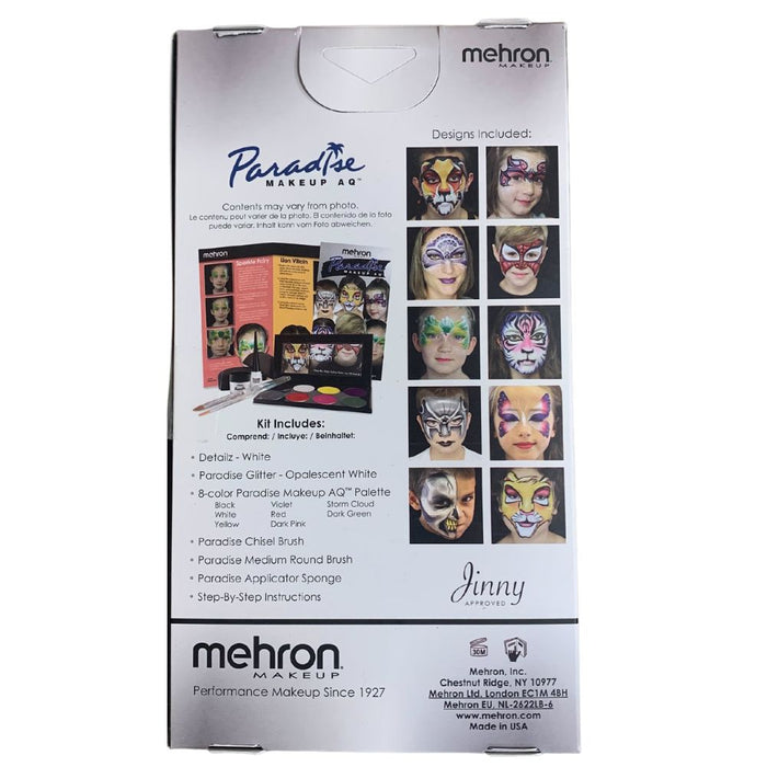 Mehron | (KMP-FPK)  Paradise Face Paint Premium Makeup Kit