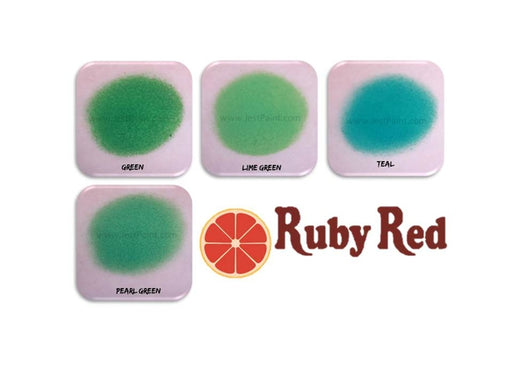 Ruby Red Face Paint - Pearl Green - DISCONTINUED