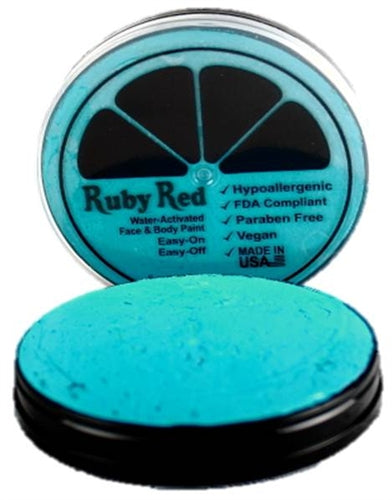 Ruby Red Face Paint - Regular Sea Blue - DISCONTINUED