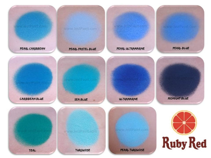 Ruby Red Face Paint - Regular Turquoise - DISCONTINUE