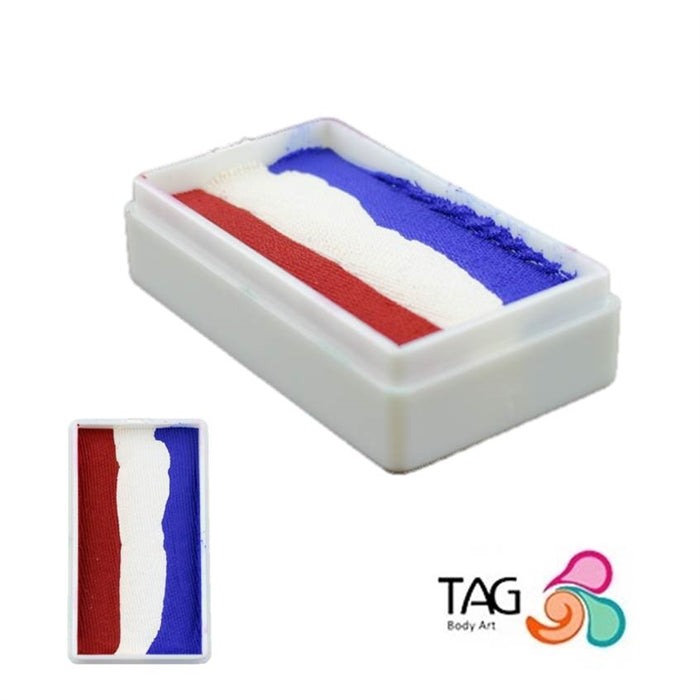 TAG Face Paint 1 Stroke - Red White and Blue   #26