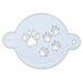 TAP 023 Face Painting Stencil - Paw Prints