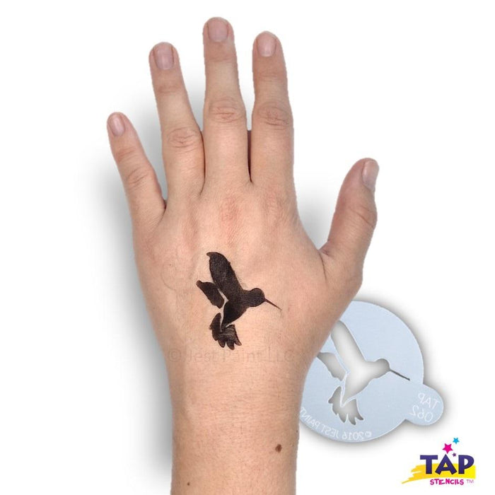 TAP 062 Face Painting Stencil - Humming Bird