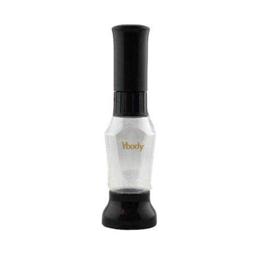 Empty Ybody Glitter Poof Squeeze Bottle (Black Cap and Base)