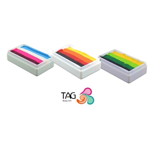 TAG Body Art Face Paint Bundle | Choose 3 or More 30gr Split Cakes and Save
