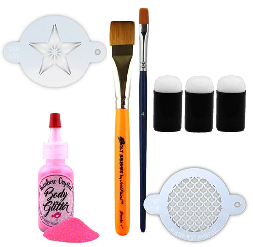 Optional Face Painting Tools Bundle | Custom Build Kit for the IntFPS Basic Face Painting Course