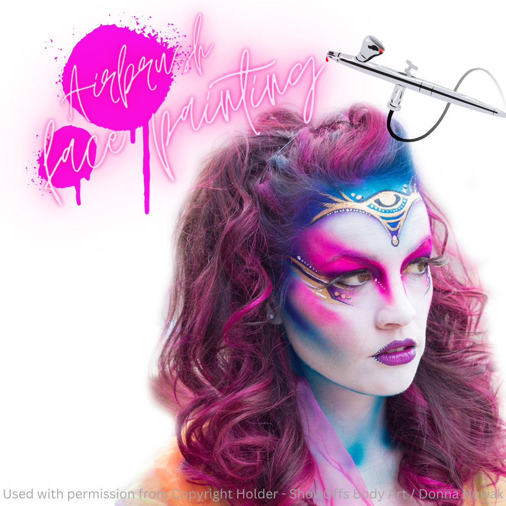 Complete Guide to Airbrush Makeup Face Paint & Airbrush Body Paint