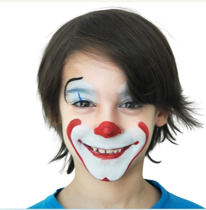50+ Easy Clown Face Makeup Ideas