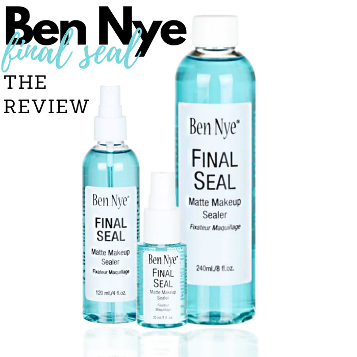 Ben Nye Final Seal Review - The Best Makeup Sealer