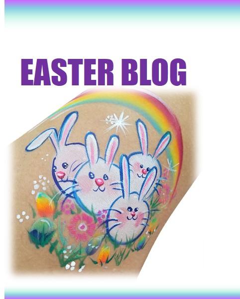 Easter and Spring Time Face Painting Tips and Inspiration!!