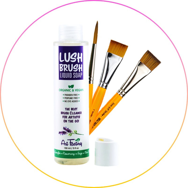 DIY Paint Brush Cleaner Jar!')  Paint brushes, Cleaning paint brushes,  Oil paint brushes