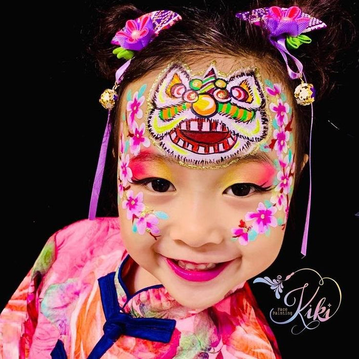 Face Painting in Hong Kong - Meet the Amazing Face Painter Kiki Iwata - Plus Face Painting with DIPS