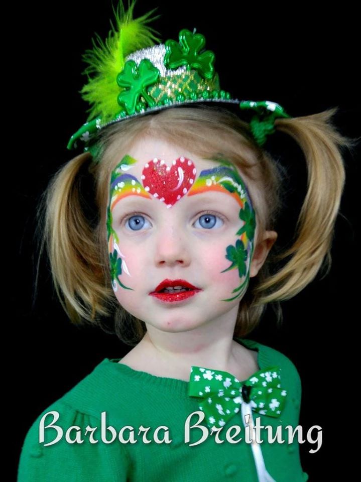 St. Patricks Day Sets Face Jewels Face Gems Stick On Glitter Face