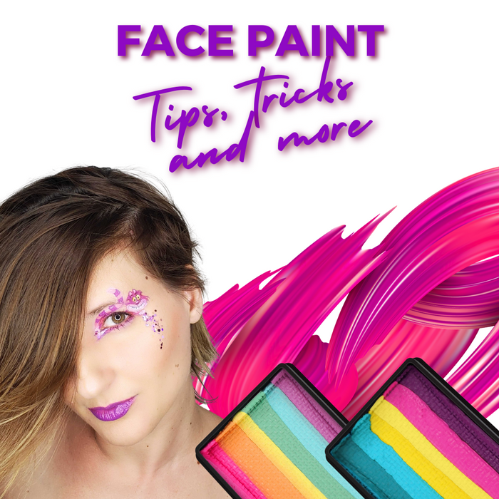 How to Face Paint - Step 6: How to Face Paint Swirls — Jest Paint - Face  Paint Store