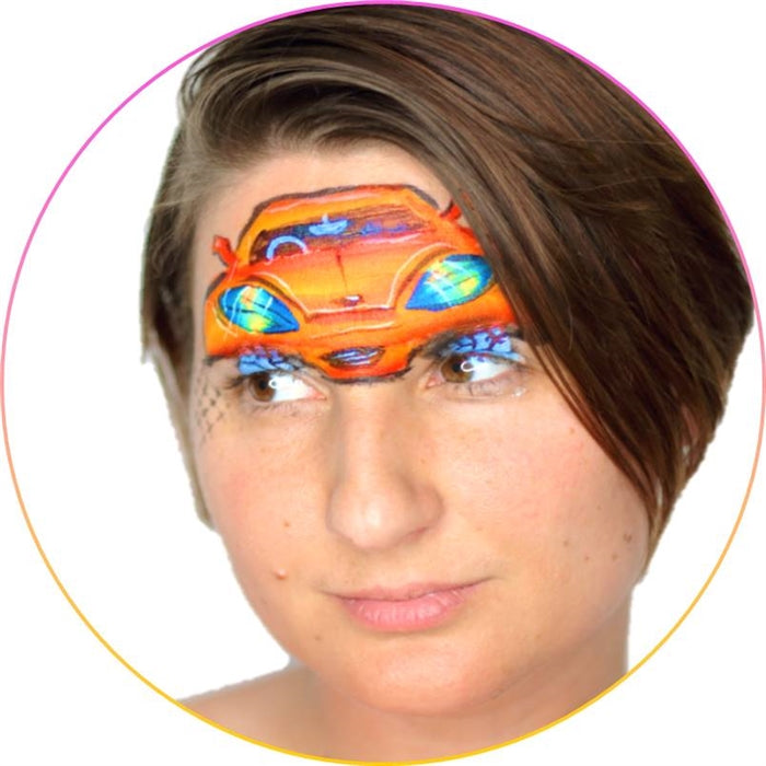 How to Face Paint Car Face Paint Tutorial — Jest Paint Face Paint Store