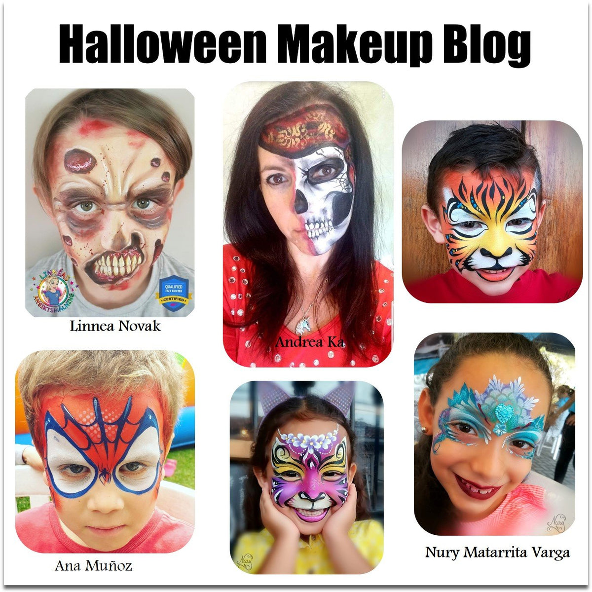 50+ Easy Clown Makeup Face Paint Ideas For All Ages — Jest Paint