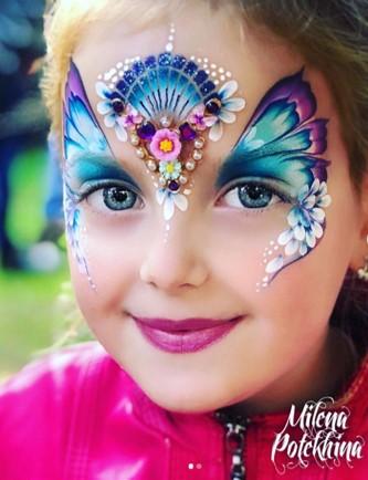 Meet the amazing Milena Potekhina!  Featured artist in the Ultimate Face Painting Guides and More!