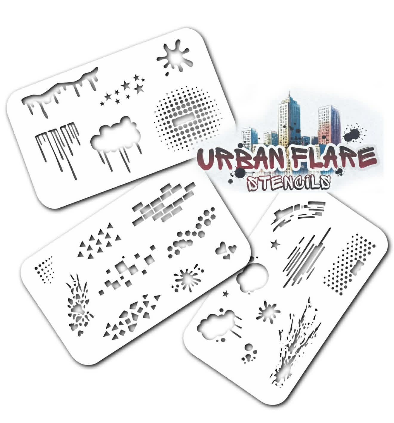 Urban Flare Stencils by Tamina
