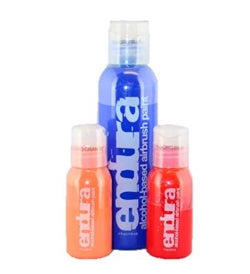 Endura Alcohol Based Airbrush Paint - Fluorescent Colors UV/Neon