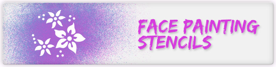 Face and Body Art Stencils