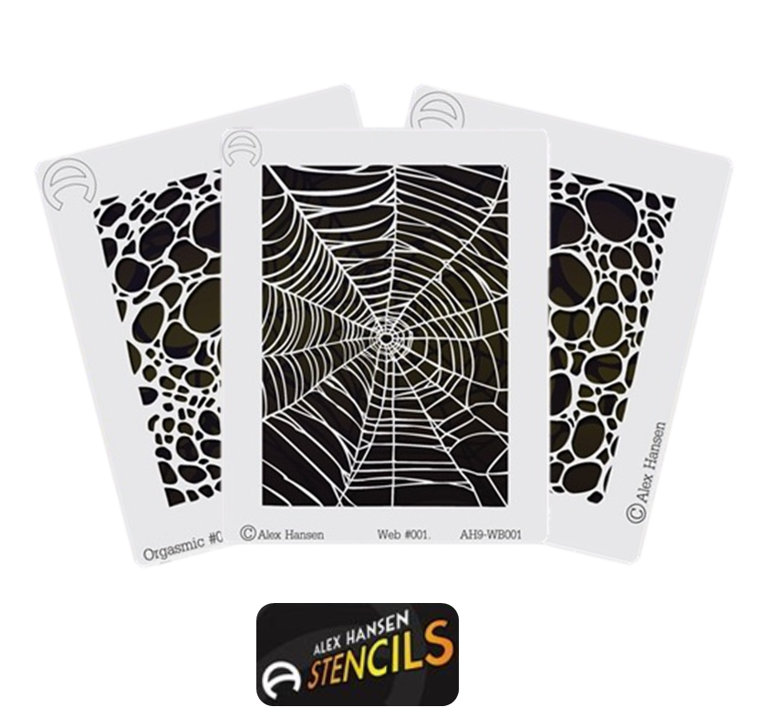 Alex Hansen Stencils Face Painting Stencils — Jest Paint Face Paint