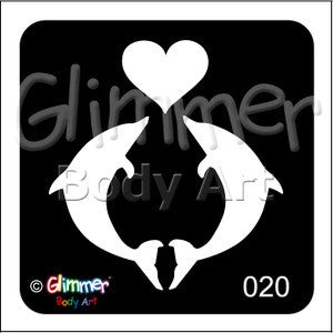 Glitter Tattoo Stencils - Glimmer Body Art