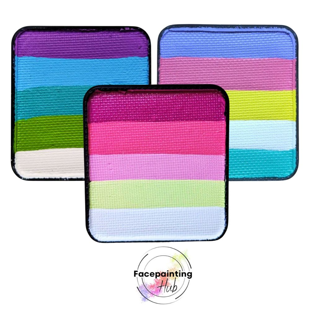 Facepainting Hub 25gr Easy Load Split Cakes